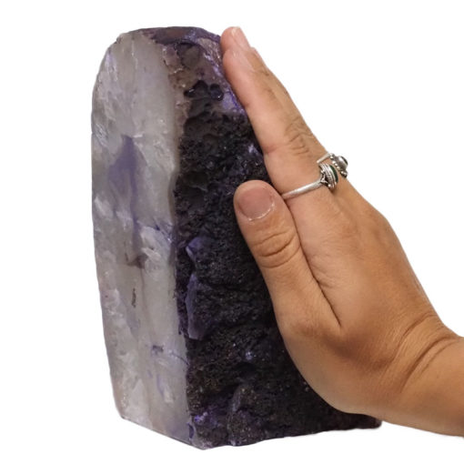 1.68kg Purple Agate Crystal Lamp J2029 | Himalayan Salt Factory