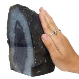 2.47kg Blue Agate Crystal Lamp J2034 7 2.47kg Blue Agate Crystal Lamp J2034 | Himalayan Salt Factory