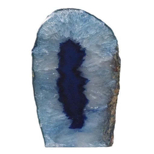 1.55kg Blue Agate Crystal Lamp J2036 | Himalayan Salt Factory