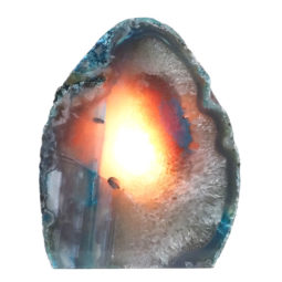 2.57kg Teal Agate Crystal Lamp L302 | Himalayan Salt Factory