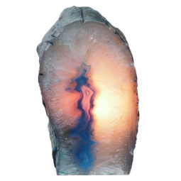 2.53kg Teal Agate Crystal Lamp L303 6 2.53kg Teal Agate Crystal Lamp L303 | Himalayan Salt Factory