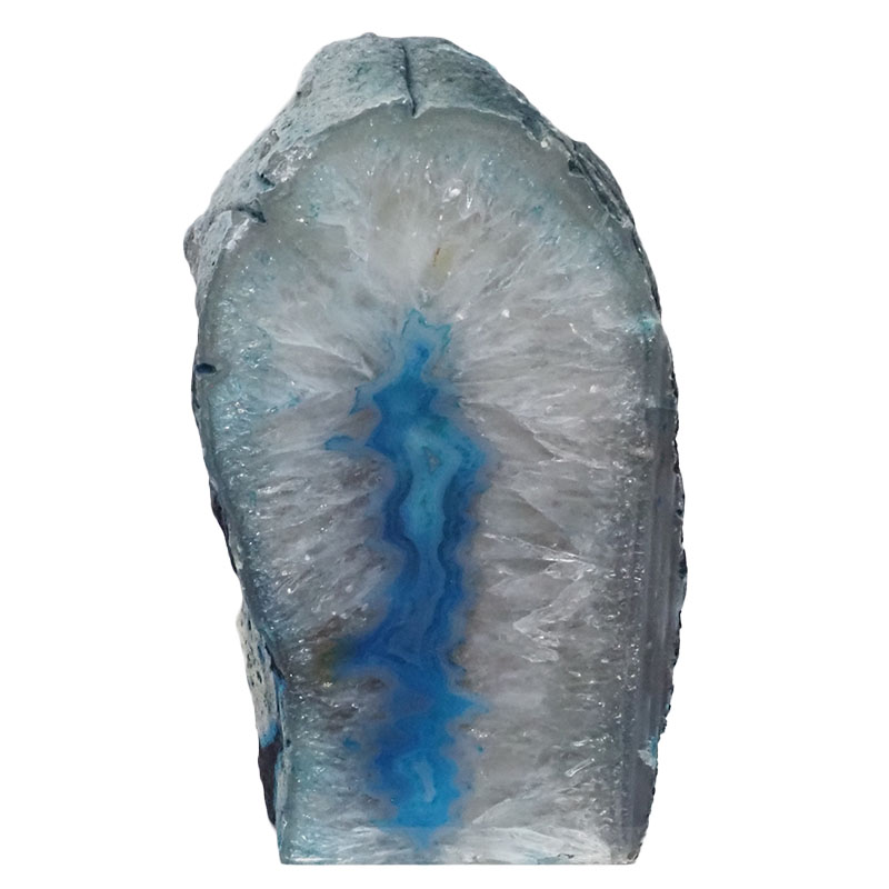 2.53kg Teal Agate Crystal Lamp L303 3 2.53kg Teal Agate Crystal Lamp L303 | Himalayan Salt Factory
