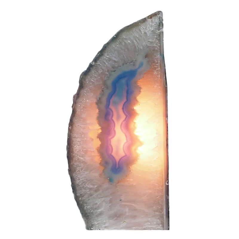 2.58kg Teal Agate Crystal Lamp L307 4 2.58kg Teal Agate Crystal Lamp L307 | Himalayan Salt Factory