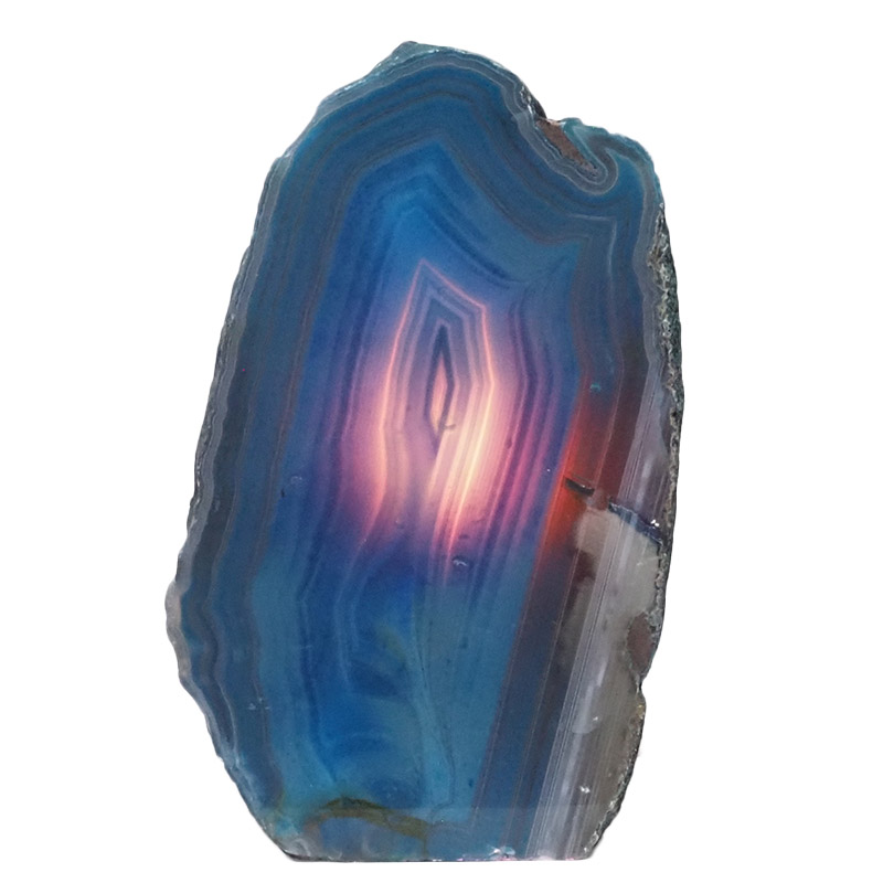 2.02kg Teal Agate Crystal Lamp L310 4 2.02kg Teal Agate Crystal Lamp L310 | Himalayan Salt Factory