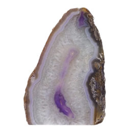 1.95kg Purple Agate Crystal Lamp L313 | Himalayan Salt Factory