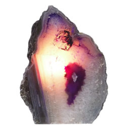 2.41kg Purple Agate Crystal Lamp L319 6 2.41kg Purple Agate Crystal Lamp L319 | Himalayan Salt Factory