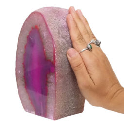 2.68kg Pink Agate Crystal Lamp L324 7 2.68kg Pink Agate Crystal Lamp L324 | Himalayan Salt Factory