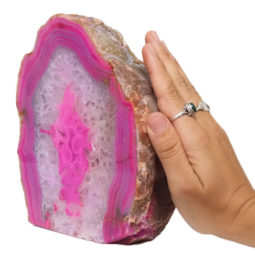 3.53kg Pink Agate Crystal Lamp L334 | Himalayan Salt Factory
