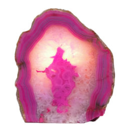 3.53kg Pink Agate Crystal Lamp L334 | Himalayan Salt Factory