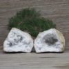 4.76kg Natural Calcite Geode Pair N1997 | Himalayan Salt Factory