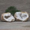 6.62kg Natural Calcite Geode Pair N1998 | Himalayan Salt Factory