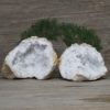 5.50kg Natural Calcite Geode Pair N1999 | Himalayan Salt Factory