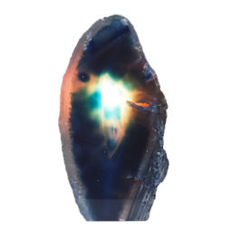 1.48kg Blue Agate Crystal Lamp S1190 6 1.48kg Blue Agate Crystal Lamp S1190 | Himalayan Salt Factory