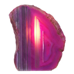 2.14kg Pink Agate Crystal Lamp S1202 | Himalayan Salt Factory