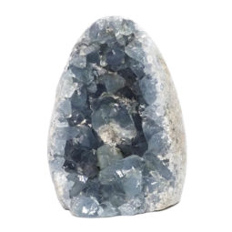 Celestite Druze Geode Specimen DS2323 | Himalayan Salt Factory