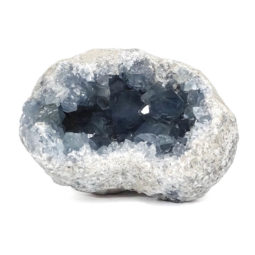 Celestite Druze Geode Specimen DS2326 | Himalayan Salt Factory