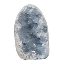 Celestite Druze Geode Specimen DS2330 | Himalayan Salt Factory