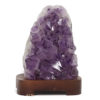 2.62kg Amethyst Crystal Lamp with Timber Base DS2320 | Himalayan Salt Factory