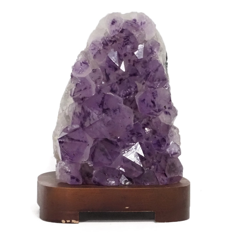 2.62kg Amethyst Crystal Lamp with Timber Base DS2320 3 2.62kg Amethyst Crystal Lamp with Timber Base DS2320 | Himalayan Salt Factory