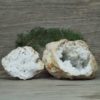 6.13kg Natural Calcite Geode Pair N2011 | Himalayan Salt Factory