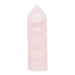 Rose Calcite Terminated Point DB554 | Himalayan Salt Factory