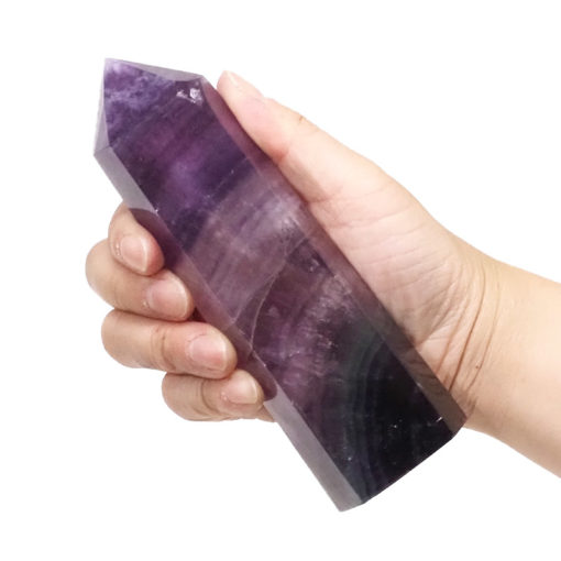 Purple Fluorite Terminated Point DB544 | Himalayan Salt Factory