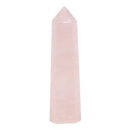 Rose Quartz Terminated Point DB552 | Himalayan Salt Factory