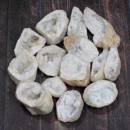 5kg Natural Calcite Geode Druze Pieces Parcel S1208 | Himalayan Salt Factory