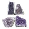 2.61kg Amethyst Crystal Geode Specimen Set 4 Pieces DR418 2 Amethyst Crystal Geode Specimen Set 4 Pieces DR418 | Himalayan Salt Factory