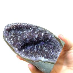 0.90kg Amethyst Crystal Geode Specimen Set 2 Pieces CF233 7 0.90kg Amethyst Crystal Geode Specimen Set 2 Pieces CF233 | Himalayan Salt Factory