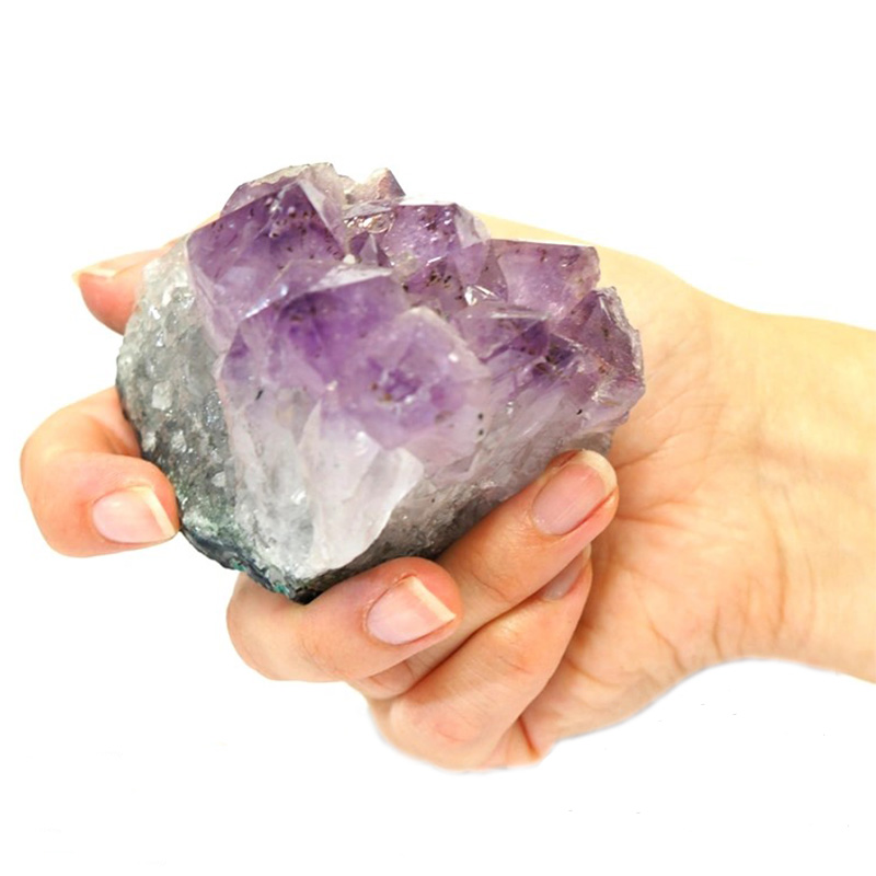 0.95kg Amethyst Crystal Geode Specimen Set 2 Pieces CF236 5 0.95kg Amethyst Crystal Geode Specimen Set 2 Pieces CF236 | Himalayan Salt Factory