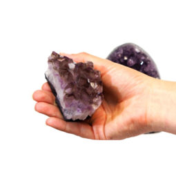 1.20kg Amethyst Crystal Geode Specimen Set 2 Pieces CF243 6 1.20kg Amethyst Crystal Geode Specimen Set 2 Pieces CF243 | Himalayan Salt Factory