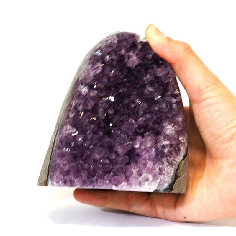 1.20kg Amethyst Crystal Geode Specimen Set 2 Pieces CF243 5 1.20kg Amethyst Crystal Geode Specimen Set 2 Pieces CF243 | Himalayan Salt Factory