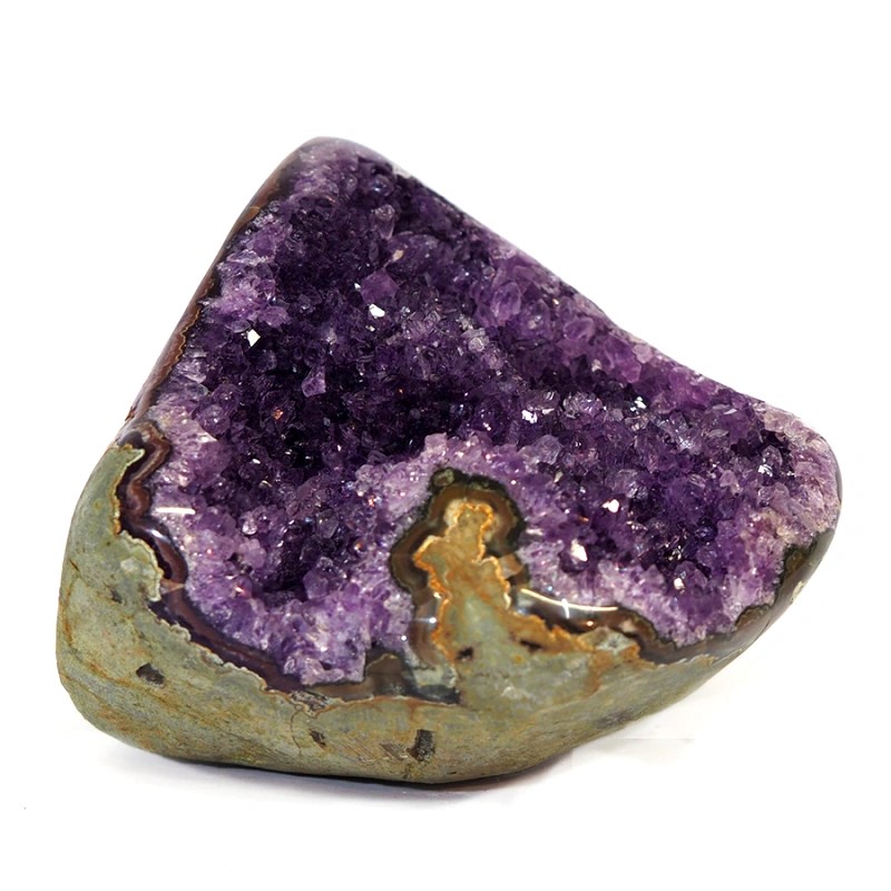 0.85kg Amethyst Polished Crystal Geode Specimen CF366 4 0.85kg Amethyst Polished Crystal Geode Specimen CF366 | Himalayan Salt Factory
