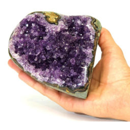 0.85kg Amethyst Polished Crystal Geode Specimen CF366 9 0.85kg Amethyst Polished Crystal Geode Specimen CF366 | Himalayan Salt Factory
