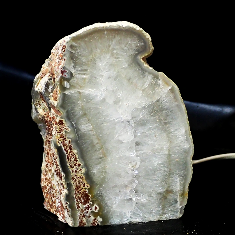2.00kg Natural Agate Crystal Lamp CF542 3 2.00kg Natural Agate Crystal Lamp CF542 | Himalayan Salt Factory