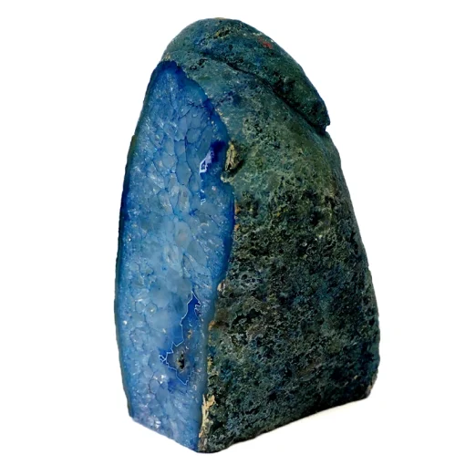 1.95kg Blue Agate Crystal Lamp CF555 | Himalayan Salt Factory