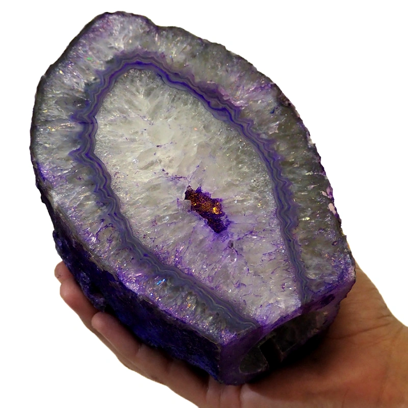 2.05kg Purple Agate Crystal Lamp CF604 6 2.05kg Purple Agate Crystal Lamp CF604 | Himalayan Salt Factory