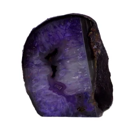 2.15kg Purple Agate Crystal Lamp CF607 | Himalayan Salt Factory