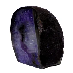 2.15kg Purple Agate Crystal Lamp CF607 | Himalayan Salt Factory