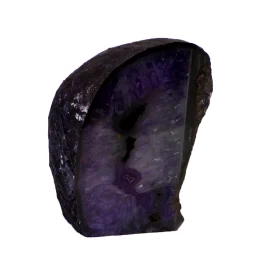 2.15kg Purple Agate Crystal Lamp CF607 | Himalayan Salt Factory