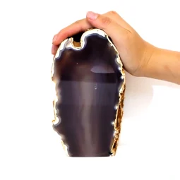 1.30kg Agate Crystal Lamp J357 7 1.30kg Agate Crystal Lamp J357 | Himalayan Salt Factory