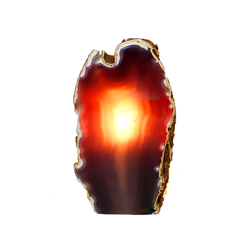 1.30kg Agate Crystal Lamp J357 4 1.30kg Agate Crystal Lamp J357 | Himalayan Salt Factory