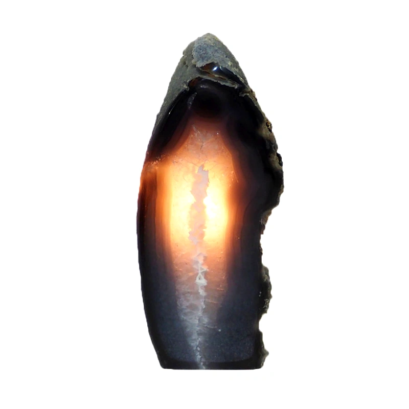 1.00kg Agate Crystal Lamp J360 4 1.00kg Agate Crystal Lamp J360 | Himalayan Salt Factory