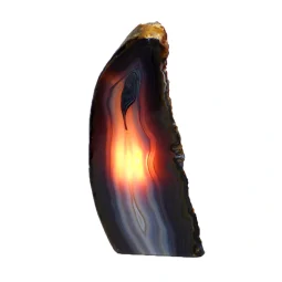 1.20kg Agate Crystal Lamp J368 6 1.20kg Agate Crystal Lamp J368 | Himalayan Salt Factory