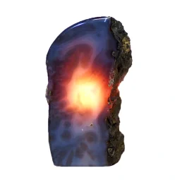 1.50kg Agate Crystal Lamp J372 | Himalayan Salt Factory