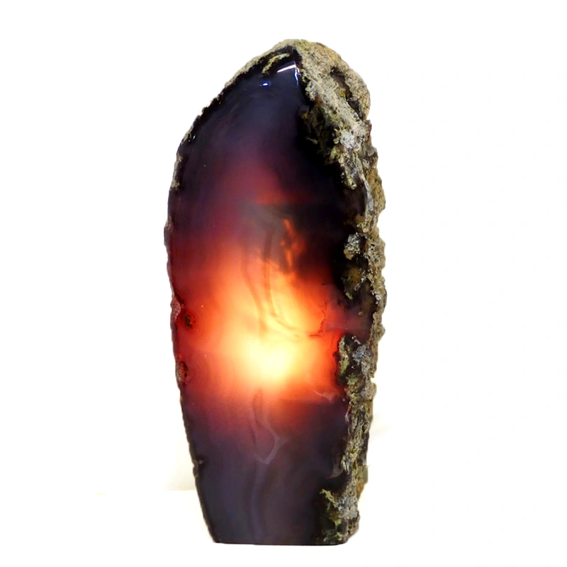 2.00kg Agate Crystal Lamp J373 4 2.00kg Agate Crystal Lamp J373 | Himalayan Salt Factory