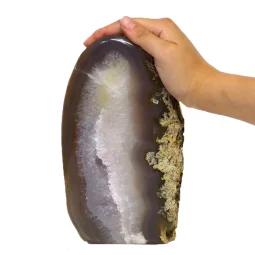 1.80kg Agate Crystal Lamp J375 | Himalayan Salt Factory
