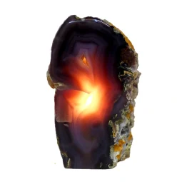 1.90kg Agate Crystal Lamp J379 | Himalayan Salt Factory