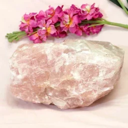 5.85kg Large Rose Quartz Rough J478 | Himalayan Salt Factory